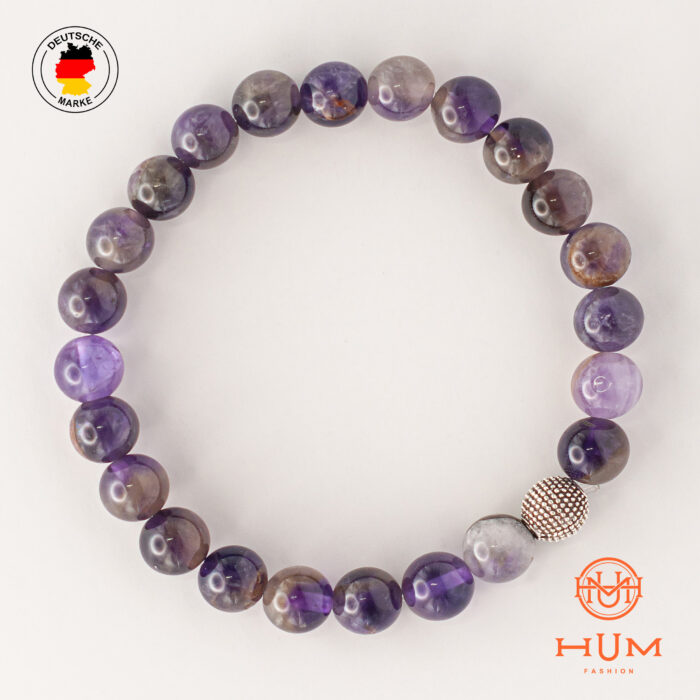 8mm Armband Amethyst – Bild 2